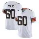 ＃60 Men's Julian Pearl White Limited Cleveland Browns Vapor Untouchable Jersey