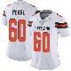 ＃60 Women's Julian Pearl White Limited Cleveland Browns Vapor Untouchable Jersey