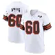 ＃60 Youth Izavion Miller White Game Cleveland Browns 1946 Collection Alternate Jersey