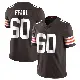 ＃60 Youth Julian Pearl Brown Limited Cleveland Browns Team Color Vapor Untouchable Jersey