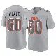 ＃60 Youth Julian Pearl Gray Game Cleveland Browns Atmosphere Fashion Jersey