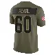 ＃60 Youth Julian Pearl Olive Limited Cleveland Browns 2025 Salute to Service Jersey
