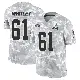 ＃61 Youth Benton Whitley Arctic Camo Limited Cleveland Browns 2024 Salute to Service Jersey