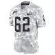 ＃62 Men's Bucky Williams Arctic Camo Limited Cleveland Browns 2024 Salute to Service Jersey