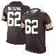 ＃62 Men's Bucky Williams Brown Legend Cleveland Browns Jersey
