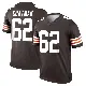 ＃62 Men's Elijah Chatman Brown Legend Cleveland Browns Jersey