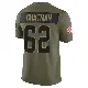 ＃62 Men's Elijah Chatman Olive Limited Cleveland Browns 2025 Salute to Service Jersey