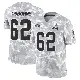 ＃62 Men's Justin Osborne Arctic Camo Limited Cleveland Browns 2024 Salute to Service Jersey