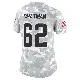 ＃62 Women's Elijah Chatman Arctic Camo Limited Cleveland Browns 2024 Salute to Service Jersey