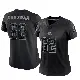 ＃62 Women's Elijah Chatman Black Limited Cleveland Browns Reflective Jersey
