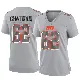 ＃62 Women's Elijah Chatman Gray Game Cleveland Browns Atmosphere Fashion Jersey