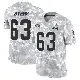 ＃63 Men's Jeremiah Byers Arctic Camo Limited Cleveland Browns 2024 Salute to Service Jersey