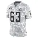 ＃63 Men's Jeremiah Byers Arctic Camo Limited Cleveland Browns 2024 Salute to Service Jersey