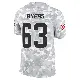 ＃63 Men's Jeremiah Byers Arctic Camo Limited Cleveland Browns 2024 Salute to Service Jersey