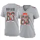 ＃63 Women's Jeremiah Byers Gray Game Cleveland Browns Atmosphere Fashion Jersey