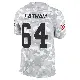 ＃64 Men's Brady Latham Arctic Camo Limited Cleveland Browns 2024 Salute to Service Jersey