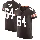 ＃64 Men's Cameron Tom Brown Elite Cleveland Browns Vapor Jersey