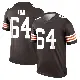 ＃64 Men's Cameron Tom Brown Legend Cleveland Browns Jersey