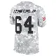 ＃64 Men's Thayer Munford Jr. Arctic Camo Limited Cleveland Browns 2024 Salute to Service Jersey