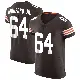 ＃64 Men's Thayer Munford Jr. Brown Elite Cleveland Browns Vapor Jersey