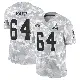 ＃64 Men's Tyreak Sapp Arctic Camo Limited Cleveland Browns 2024 Salute to Service Jersey