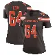 ＃64 Women's Cameron Tom Brown Legend Cleveland Browns Jersey