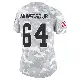 ＃64 Women's Thayer Munford Jr. Arctic Camo Limited Cleveland Browns 2024 Salute to Service Jersey