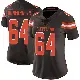 ＃64 Women's Thayer Munford Jr. Brown Limited Cleveland Browns Team Color Vapor Untouchable Jersey