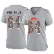 ＃64 Women's Thayer Munford Jr. Gray Game Cleveland Browns Atmosphere Fashion Jersey