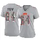 ＃64 Women's Tyreak Sapp Gray Game Cleveland Browns Atmosphere Fashion Jersey