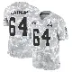 ＃64 Youth Brady Latham Arctic Camo Limited Cleveland Browns 2024 Salute to Service Jersey
