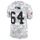 ＃64 Youth Cameron Tom Arctic Camo Limited Cleveland Browns 2024 Salute to Service Jersey