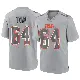 ＃64 Youth Cameron Tom Gray Game Cleveland Browns Atmosphere Fashion Jersey