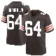 ＃64 Youth Thayer Munford Jr. Brown Game Cleveland Browns Team Color Jersey