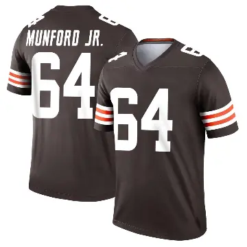 ＃64 Youth Thayer Munford Jr. Brown Legend Cleveland Browns Jersey