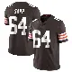 ＃64 Youth Tyreak Sapp Brown Limited Cleveland Browns Team Color Vapor Untouchable Jersey