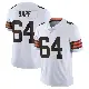 ＃64 Youth Tyreak Sapp White Limited Cleveland Browns Vapor Untouchable Jersey