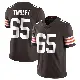 ＃65 Men's Dartanyan Tinsley Brown Limited Cleveland Browns Team Color Vapor Untouchable Jersey