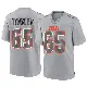 ＃65 Men's Dartanyan Tinsley Gray Game Cleveland Browns Atmosphere Fashion Jersey