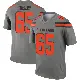 ＃65 Men's Dartanyan Tinsley Legend Cleveland Browns Inverted Silver Jersey