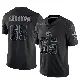 ＃65 Men's Kingsley Eguakun Black Limited Cleveland Browns Reflective Jersey