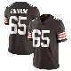 ＃65 Men's Kingsley Eguakun Brown Limited Cleveland Browns Team Color Vapor Untouchable Jersey