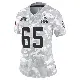 ＃65 Women's Dartanyan Tinsley Arctic Camo Limited Cleveland Browns 2024 Salute to Service Jersey