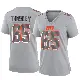 ＃65 Women's Dartanyan Tinsley Gray Game Cleveland Browns Atmosphere Fashion Jersey