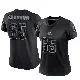＃65 Women's Kingsley Eguakun Black Limited Cleveland Browns Reflective Jersey