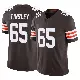 ＃65 Youth Dartanyan Tinsley Brown Limited Cleveland Browns Vapor F.U.S.E. Jersey