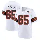 ＃65 Youth Dartanyan Tinsley White Game Cleveland Browns 1946 Collection Alternate Jersey