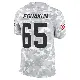 ＃65 Youth Kingsley Eguakun Arctic Camo Limited Cleveland Browns 2024 Salute to Service Jersey