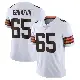 ＃65 Youth Kingsley Eguakun White Limited Cleveland Browns Vapor Untouchable Jersey