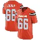 ＃66 Men's Bernard Gooden Orange Limited Cleveland Browns Alternate Vapor Untouchable Jersey